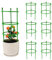 Garten Rankhilfe, Einziehbarer Kreis Gartenständer, Rankhilfe-Tomatenkäfig, Garten Pflanze Unterstützung Pfähle Bogen Typ Blume unterstützt für Pfingstrosen, Hortensien, Tomaten,Rosen (6 Stück)