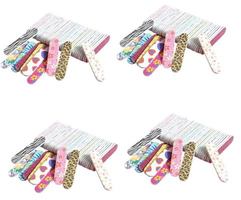 FOMIYES 240 Pezzi Lima Per Colorata Lima Per Lucidare Per Spugna Buffer Per Strisce Di Lima Per Pedicure Strumenti Per Lucidare Le Lima Per Lucidare Le