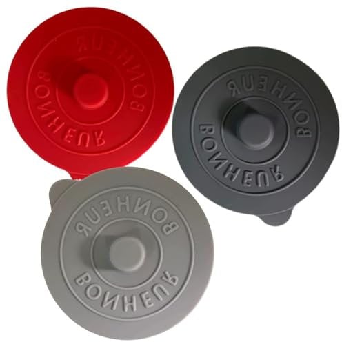 3 Pcs Silicone Lids for Cups - Reusable Food Covers, Dustproof & Airtight Coffee Mug Covers, Glass Cup Covers for Tea, Coffee, Drink - Perfect for Home & Office