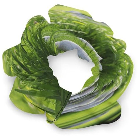 Chouchous pour femmes, élastiques à cheveux avec imprimé herbe verte printanière, joli support de queue de cheval, accessoires pour cheveux pour femmes
