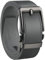 JUKMO 1.5“ (38mm) Leder-Ratschengürtel für Männer in Geschenkbox (Grau, Groß)