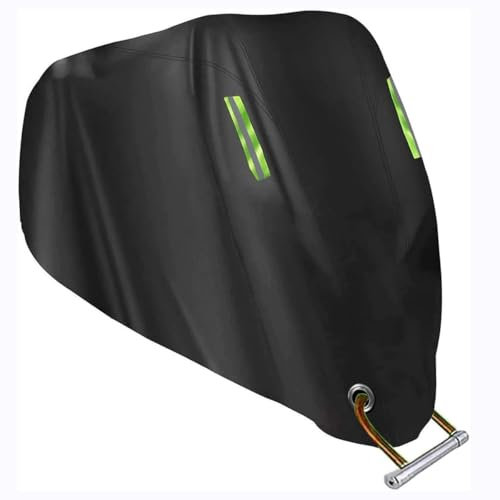 Wuweixf Motorräder Abdeckungen für Yamaha Alba 110 2011, Motorrad Schutzhülle Abdeckplane Wasserdicht Atmungsaktives Staubdicht Motorrad Zubehör,XXXXL/295X110X140 cm