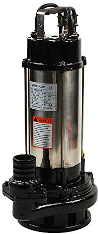 Pompa per acqua sporca, pompa sommersa per acque reflue, 1,5 kW, 36 m³/h, per acque reflue, casa, giardino e officina