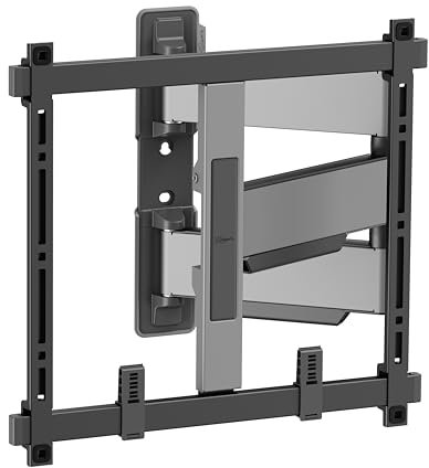 Vogel's TVM 5447 - Stabile, supporto da parete orientabile per TV di grandi dimensioni fino a 65 e 35 kg, certificato TÜV, orientabile fino a 180°, max. VESA 400x400, compatibilità universale