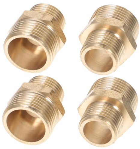 KONTONTY 4stücke Schlauchadapter Mit Schnellverschluss Verbindung Für Gartenpumpe Bewässerung Und Langlebig Und Rostfrei Installieren
