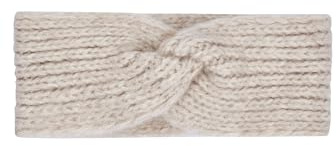 Sterntaler Stirnband aus weichem Strickmaterial – kuscheliges, warmes Stirnband für Mädchen – ideal für kühle Tage – perfekter Sitz für Baby und Kinder, braun melange, Größe 57