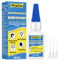 Kunststoffkleber Extra Stark, Modellbau Kleber Wasserfester und Hitzebeständiger, mit Anti-Trocknungsspitze, Plastikkleber für Kunststoff, Modell, Acrylglas, PLA, 30 g