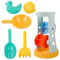 GARVALON 1ensemble Jouets De Plage pour Garçon Fille Set De Jeux De Sable Pratique Et Amusant pour Creuser Et Construire des Sculptures Sable