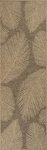 Mia´s Teppiche Soil - wetterfester In- und Outdoor Teppich im Natürlichem Jute-Look, wetterfest, geeignet für Terrasse und Garten, ca. 80 x 250 cm