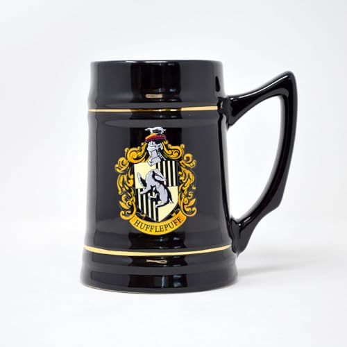 Harry Potter Hufflepuff House Sigil Stein 24 oz Single Ceramic Mug