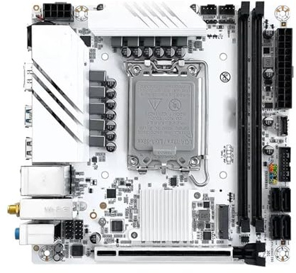 pc motherboard Fit For JGINYUE B760I GAMING WIFI Motherboard Mini ITX LGA1700 12100F 12400F 12600KF13400F14400 DDR4 64GB XMP PC Desktop RGB