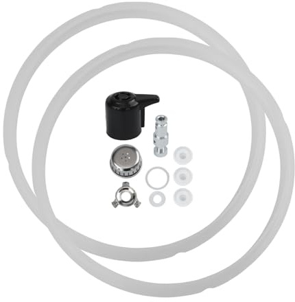 Tidevib Silikon-Schnellkochtopfdichtung für Ringdichtung, Schwimmerventil und Dampfablassgriff – 11-teiliges Set für verschiedene Modelle