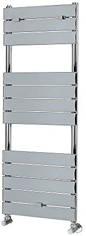 Hudson Reed Lustro - Radiador Toallero 1213mm x 450mm con Acabado Cromado