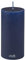 Sovie CANDLES Stumpenkerze | Hochzeit Taufe Kommunion Blockkerze | 1 Flachkopfkerze in Dunkelblau (Ø70mm x 150mm)