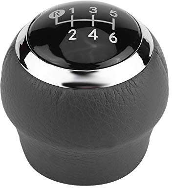 Akozon pomo cambio 6 velocidades para 407 + Perilla de Cambio de Marchas, Pomo de la Palanca de Cambio de Marchas de 6 Velocidades del Automóvil para Verso Auris 2007-2013