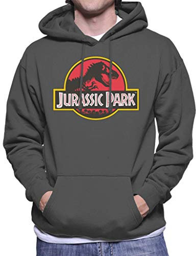 Jurassic Park Classic Logo Men's Hooded Sweatshirt
