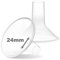 Nenesupply 24mm Flange Breastshield Compatible with Medela Pumps Not Original Medela Pump Parts Replace Medela Personalfit Breastshield Compatible w New Medela Pump in Style MaxFlow Symphony Harmony