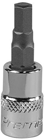 Sealey 5mm 1/4Sq Drive Hex Socket Bit - SBH003