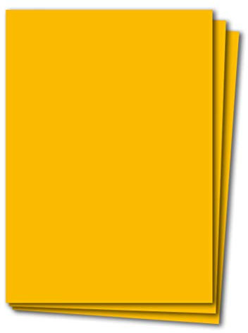 Glüxx-Agent 100 Blatt Tonkarton DIN A4 - Gelb - 240 g/m² Dicker Bastelkarton - 21,0 x 29,7 cm Pappe zum basteln für Fotoalbum Menükarte Bedruckbar DIY kreativ Sein