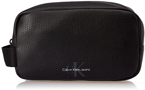 Calvin Klein CKJ Mono Textured Washbag Black