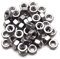 TERF® Tuerca hexagonal M6 M6 (6 mm), acero inoxidable A4 (316), tuercas hexagonales hexagonales de grado marino, paquete de 50