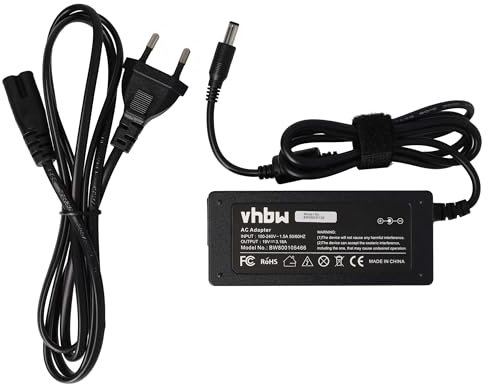 vhbw Chargeur 220V (19V, 3.16A) Compatible avec Acer Aspire 3608NWXCi, 3608WXCi, 3608WXMi, 5002LMI, 5002WLMI Ordinateur Portable