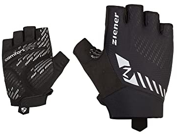 Ziener Herren Costy Fahrrad-/Mountainbike-/Radsport-Handschuhe | Kurzfinger-atmungsaktiv/dämpfend