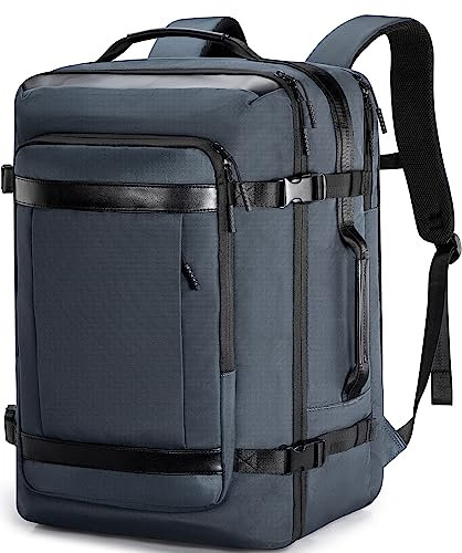 Kingsons Travel Backpacks 40L Travel Rucksacks Carry on Backpacks for Airplanes with TSA Approved Fits up 17.3 Inch Laptop for Men Women