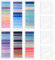 Sticky Notes,moinkerin 1400 Stücke Haftnotizen Tabs,6 Sets Farbe Haftstreifen mit 4 Sets Transparent Sticky Notes 2 Stile Sticky Notes PET Mehrfarbig für Lesezeichen,Studieren,Büro,Schulplaner Memo