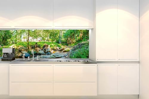 Dimex Küchenrückwand Folie Selbstklebend BOTANISCHER Garten 180 x 60 cm | Klebefolie - Dekofolie - Spritzschutz für Küche | Made in EU