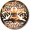 VEJO Wanddekoration/Bild Buddha mit Baum des Lebens/geschnitztes Holzbild, dekoratives Holzgeschenk/Dekoration für Wohnzimmer, Schlafzimmer