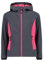 CMP - Kid G-Jacke mit fester Kapuze, Titan-Fuchsia, 116