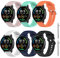 XBLJST Armband für Xiaomi Mi Watch/S1/Color/Color2, 22mm Weiche Silikon Armband für Xiaomi Watch Sport/S1 Active/YAMAY SW022/Imilab kw66/Forerunner 935/Huawei Watch GT2 Pro/GT2 46mm/Gear S3
