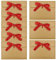 50 Stück kraftpapier Umschläge, Retro Kraftpapier Hochzeit Briefumschläge mit Bändern, Geschenkkarten Umschläge DIY Graffiti für handgefertigte Einladungen,Valentinstag (Burgunderrot Bändern)