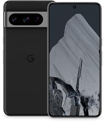 Google Pixel 8 Pro – Android Smartphone ohne SIM-Lock mit Teleobjektiv, langer Akkulaufzeit und Super Actua Display – Obsidian, 256GB