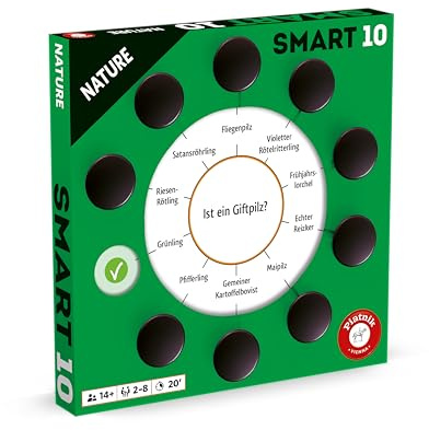 Piatnik Smart 10 Zusatzfragen Nature, grün