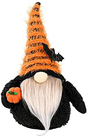Navna Halloween Dekoration Fledermaus Kürbis Wichtel Schwedischer Tomte Plüsch handgefertigt skandinavischer Halloween Zwerg