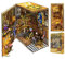 Cutefun Book Nook Kit Insert d'étagère à Livres DIY - Serre-Livres en Bois Robuste - Puzzle 3D - Décoration de Maison de poupée - avec Meubles et Accessoires,Fantastic Animal Common Room