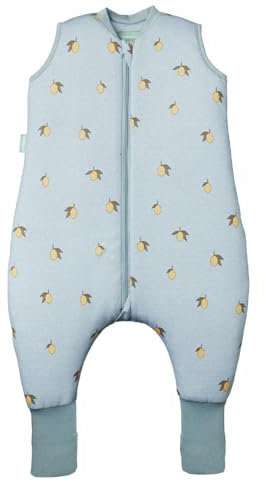 molis&co - Gigoteuse pour bébé avec Pieds et Chaussette - Gigoteuse Tog 2.5 - Turbulette Hiver pour Bébé, Fille Garçon - 100% Coton (certifiée Oeko-TEX) - Colima (4 Ans)