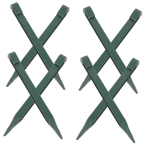PHENOFICE 8-teilige Wasserfeste Stoffnägel Kantenpfähle Kunststoffnägel Bodennägel Rasenbefestigungsnägel Für Garten Landschaftsbauprojekte