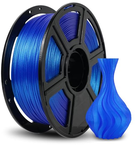 FLASHFORGE 3D Printer Filament Chameleon PLA Color Shift Filament 1.75mm, Changes Color with Light and Angles, 1KG Spool (2.2lbs), Dimensional Accuracy +/- 0.02mm for FDM 3D Printers (Skydiver)
