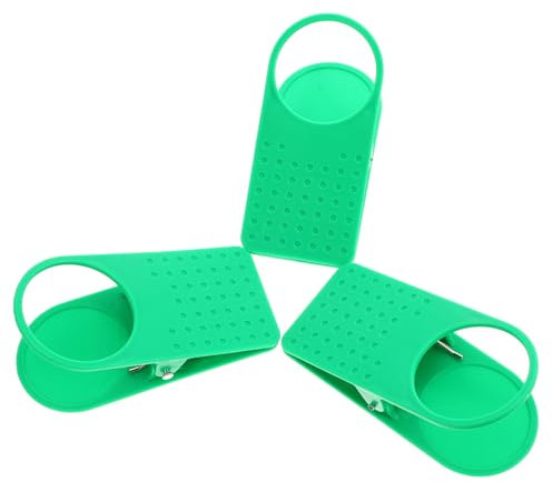Ciieeo 3piezas Soporte Portátil Vasos Escritorio Clip Grande Pinza Tazas Té Accesorio