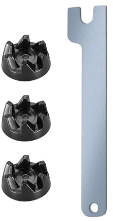 Blender Coupler,Replacement Blender Rubber Coupler Gear Clutch with Spanner,Blender Rubber Coupler Gear Clutch with Removal Tool,Compatible with Kitchen Aid KSB52, KSB5, 5KSB52 and 5KSB5