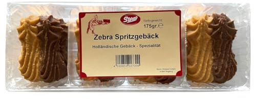 Stereo Zebra Spritzgebäck aus zarter Vanille und feinem Kakao 175g