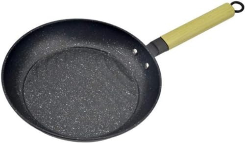 GUHPZA Padella Padella Wok Pentolame Antiaderente Saupan Manico Robusto Rivestimento Compatibile con Induzione Forno Piastra Padelle Antiaderenti Padelle