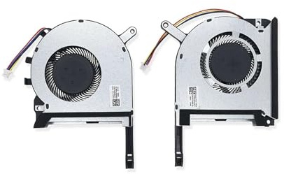 CPU GPU Laptop Cooling Fan 4 Pin, Compatible For ASUS ， Compatible For ROG ， TUF Gaming ，FX505/A15 FA506IU ， A15 FA506 IV FA506IU(CPU GPU Fan)