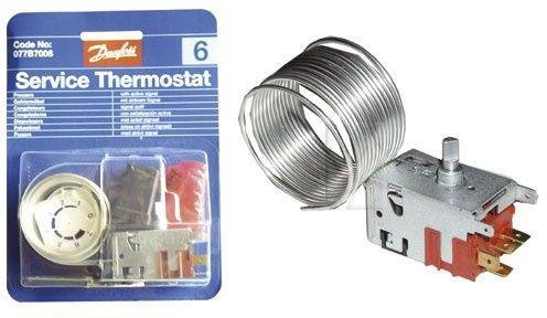 Termostato DANFOSS N ° 6 077B7006 para congelador señal Standard activo
