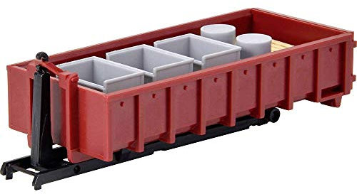 Kibri 15709 H0 Hakenabrollaufbau mit Abrollmulde und Ladegut 1 St.