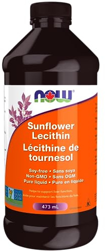 Now Foods Sunflower Liquid Lecithin 473 g