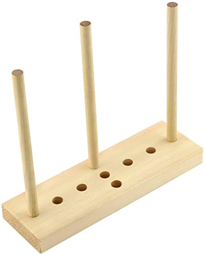 Luter Wooden Bow Maker - Craft Tool for Ribbon Wreaths, Gift Bows, Corsages, Party Decorations